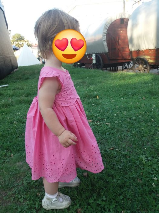 Sukienka różowa 74