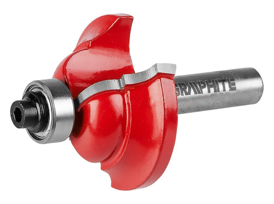 Frez Kształtowy Z Łożyskiem, Ozdobny, Hm, 39.3 X 15.9 Mm, Trzpień 8 Mm