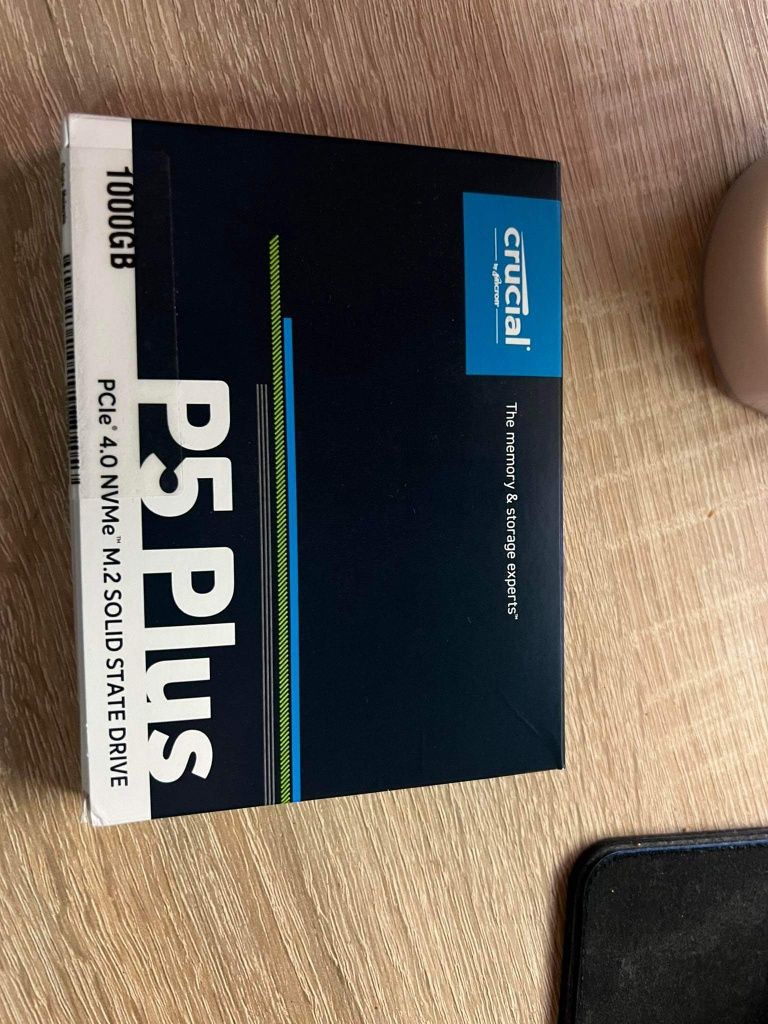 Crucial P5 Plus 1TB. SSD M.2 NVMe, PCIe 4.0. Nowy, zaplombowany dysk