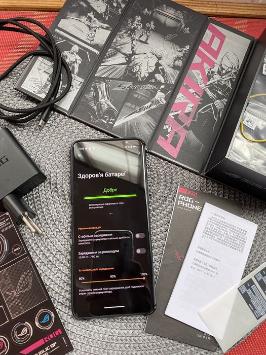 Смартфон Asus ROG Phone 5s 8/128Gb Phantom Black