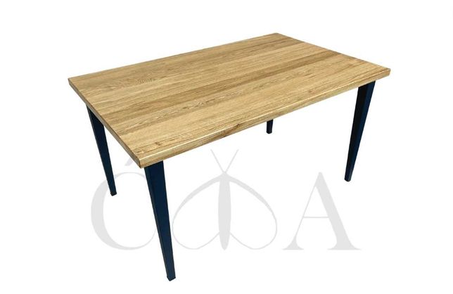 drewniany dębowy stół do jadalni 90 cm x 160 cm RETRO