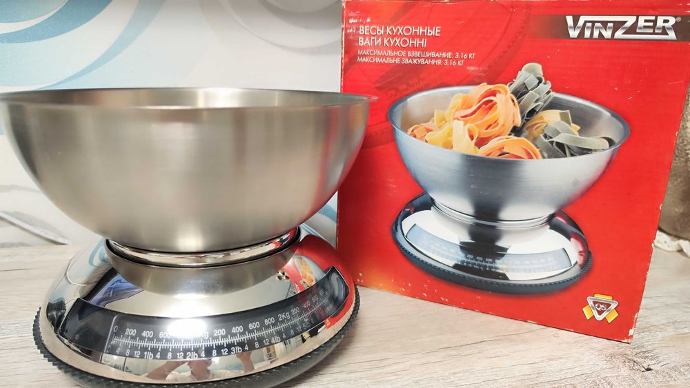 Ваги  Vinzer для кухні до 3.16 кг.
