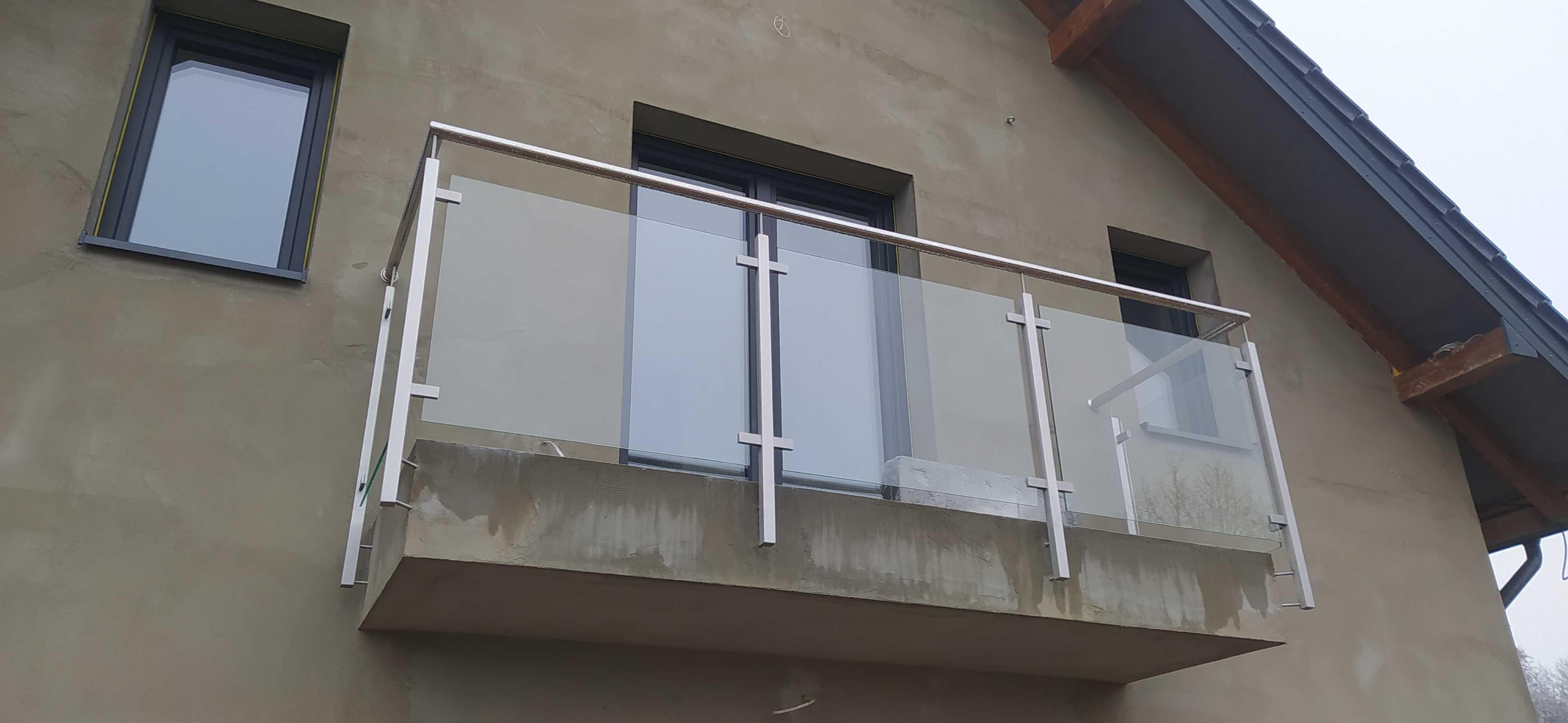 Balustrady nierdzewne i szklane, inox Skawina, Myślenice, Kraków