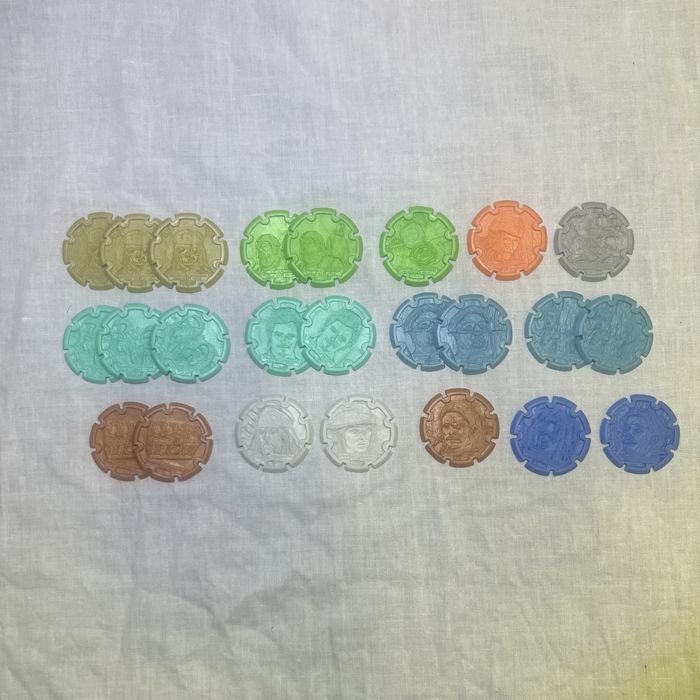 Карточки фишки кепсы из чипсов люкс и черезос