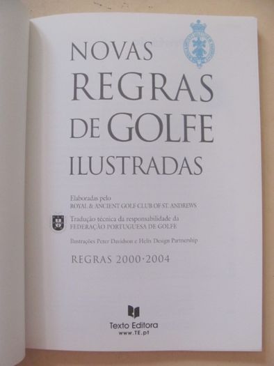 Novas Regras de Golfe - Ilustradas