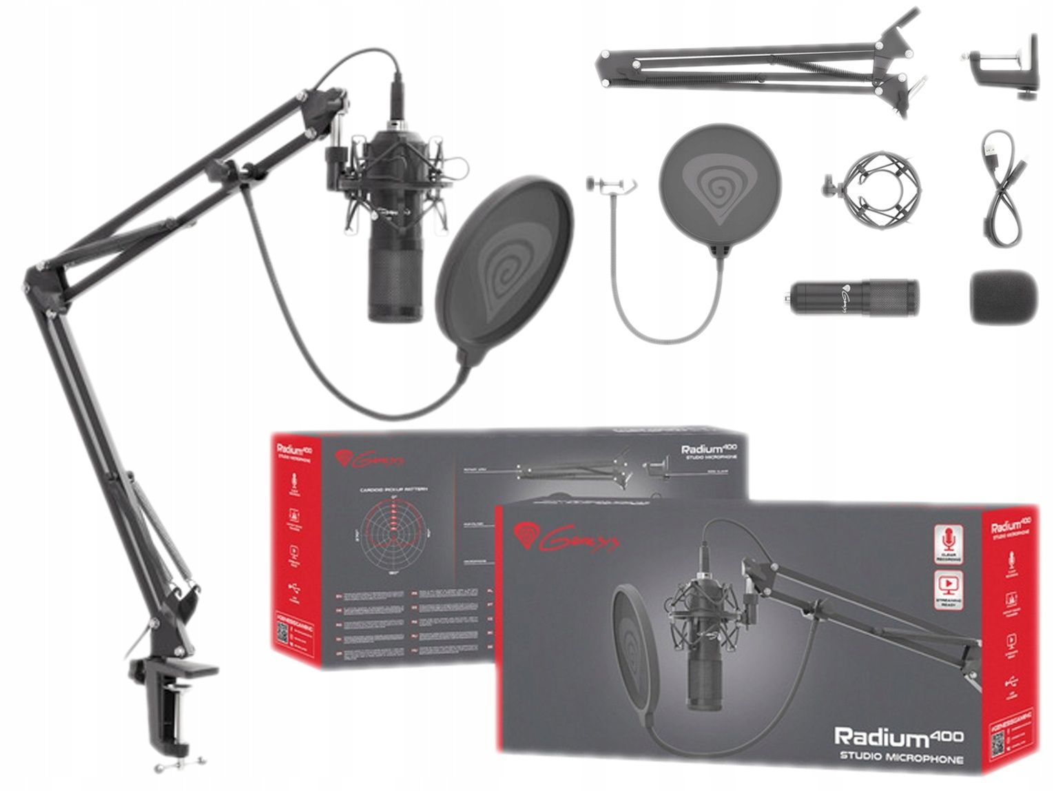 Mikrofon studyjny Genesis Radium 400