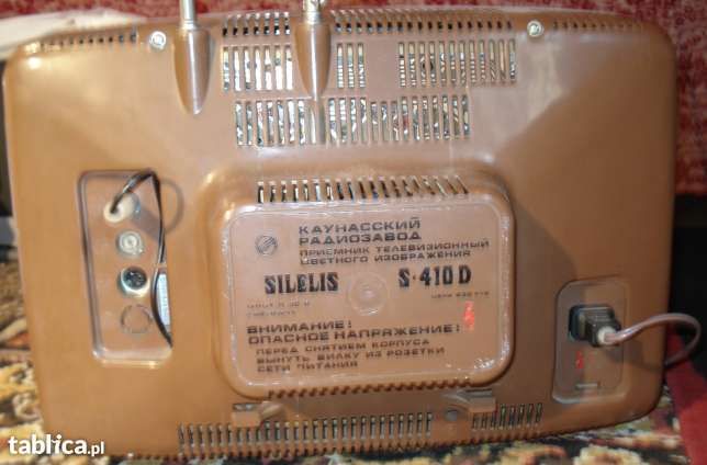 Telewizor SILELIS S-410D z lat PRL
