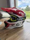 Kask dzieciecy Shot Furious Storm r51-52 nowy gogle 100% cross
