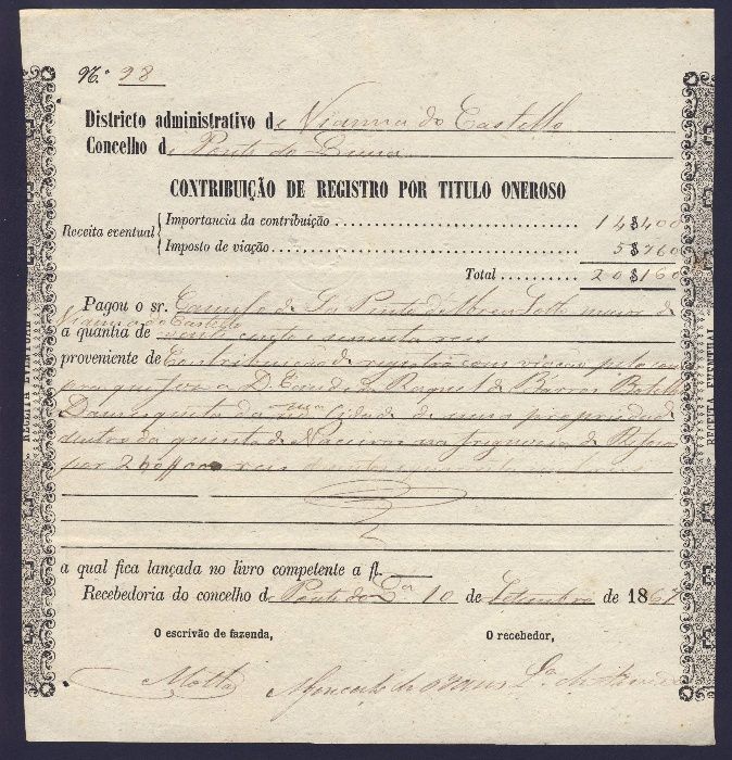 Papéis de valor e documentos colecionáveis - II