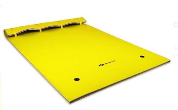 Duża mata pływająca wyspa 270 x 180 cm