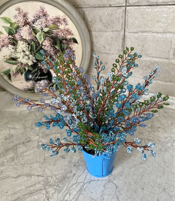 Вироби з бісера, кущ із бісера, ручна робота