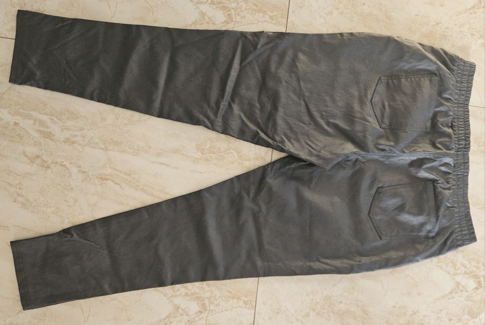 Spodnie damskie eko skórka