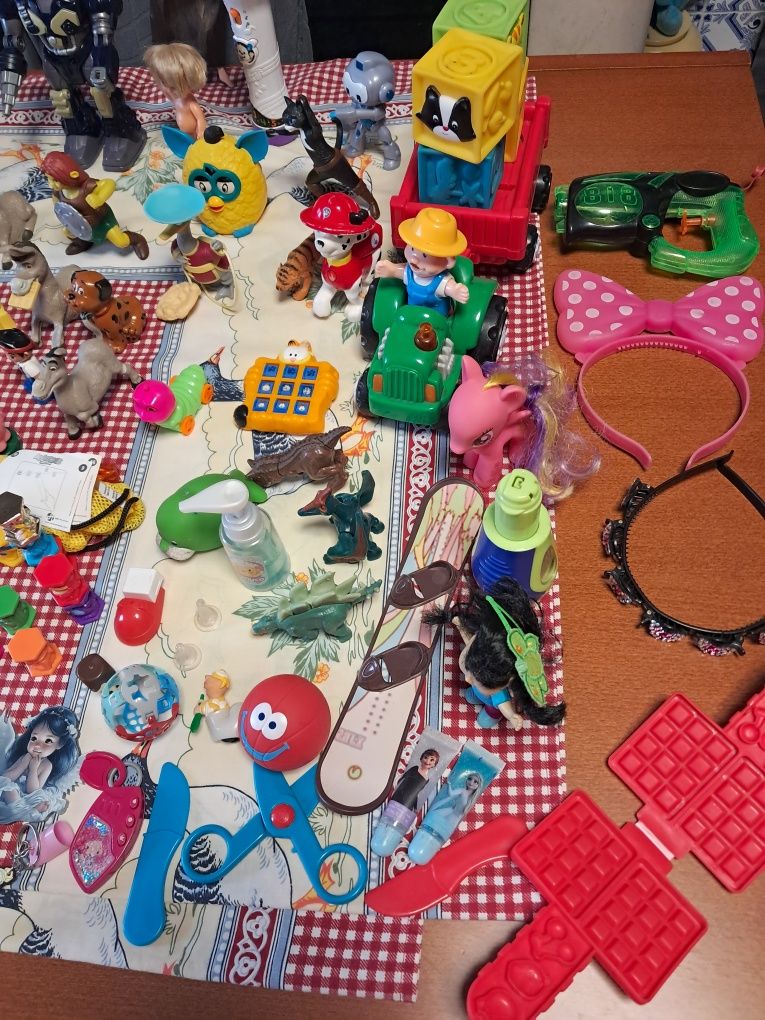 Conjunto de brinquedos para menina