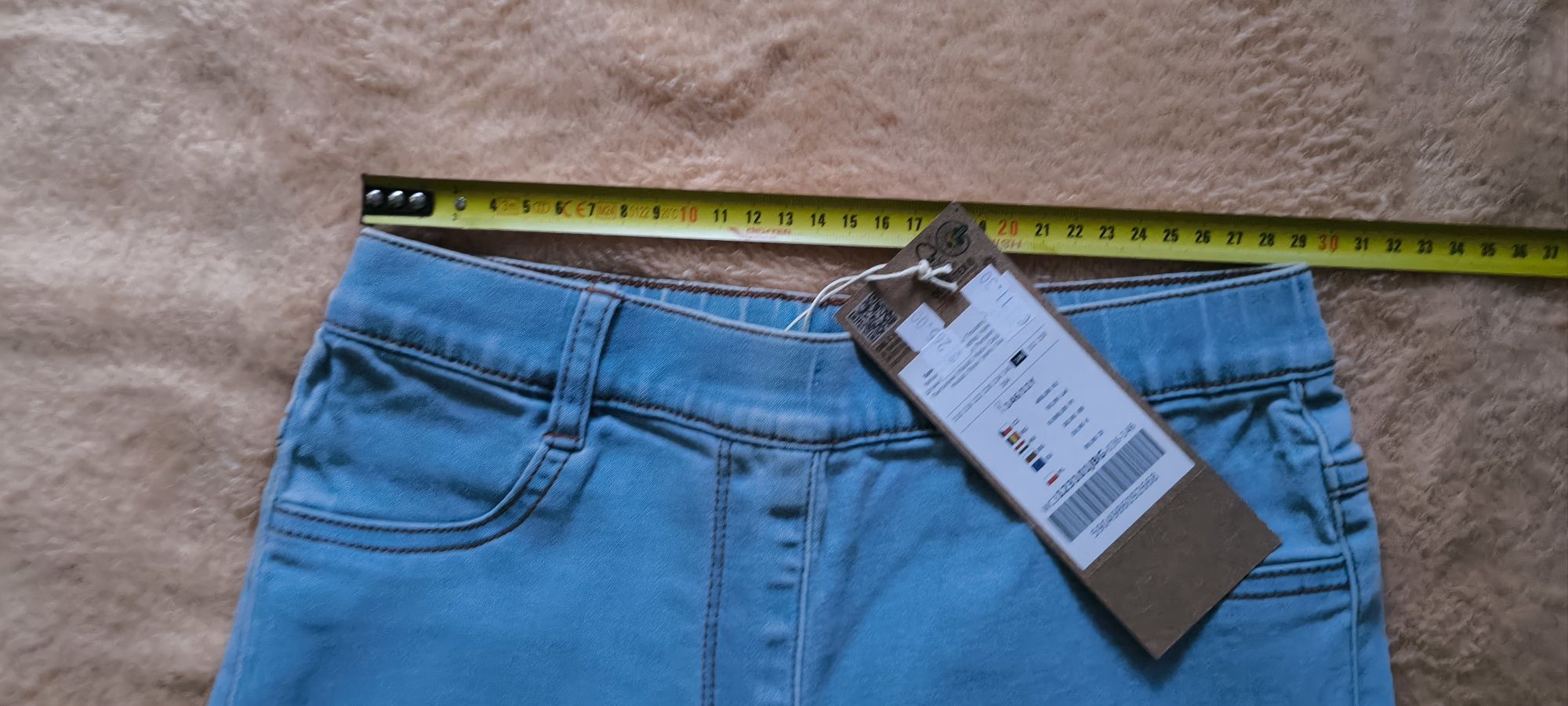 Nowe letnie spodnie jeansowe coccodrillo r. 146