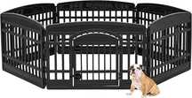 Iris Ohyama Parque para cães com 6 painéis/6 Panel Doggie Playpen