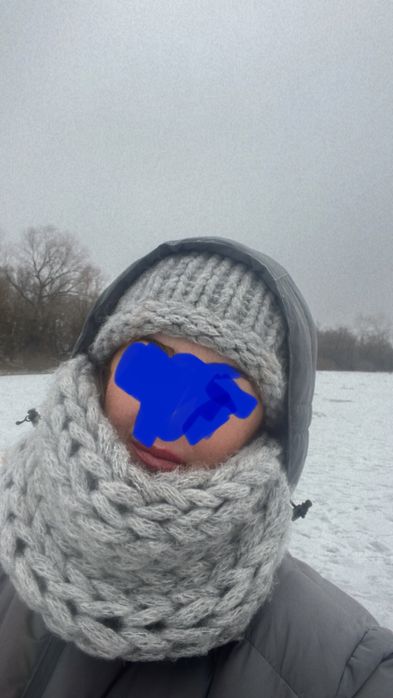 Набор шапка і шарф