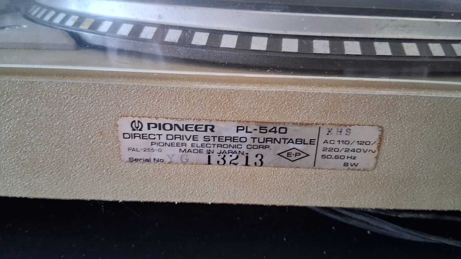 Giradiscos Pioneer PL 540