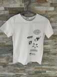 Bialy TSHIRT H&M r.134/140 stan idealny