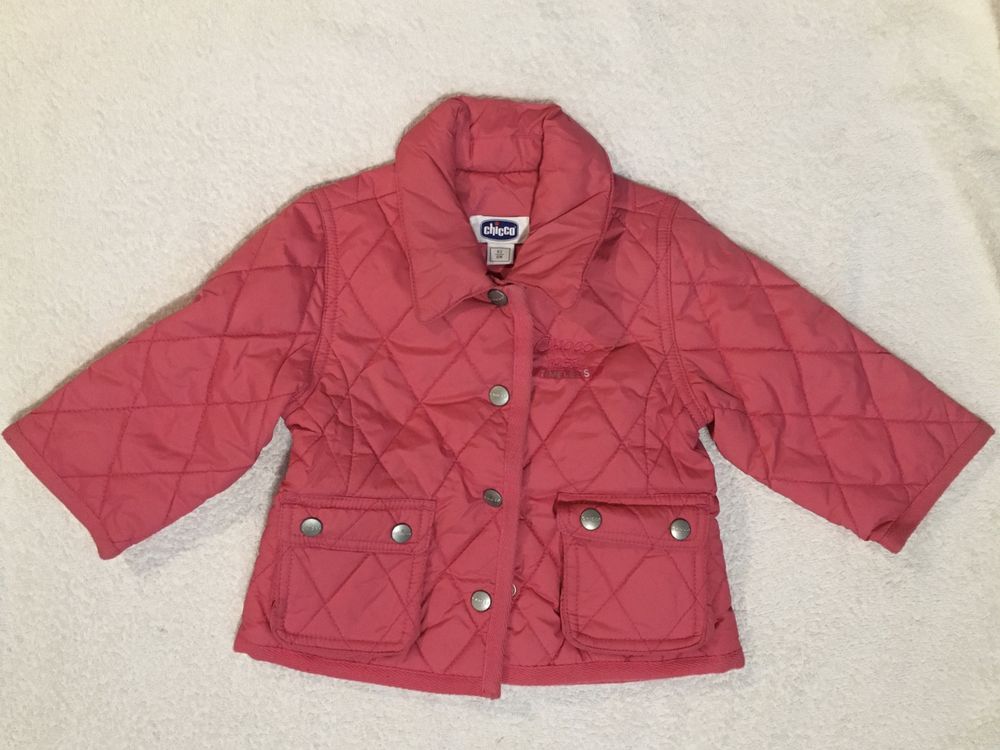 Chicco - parka cor-de-rosa