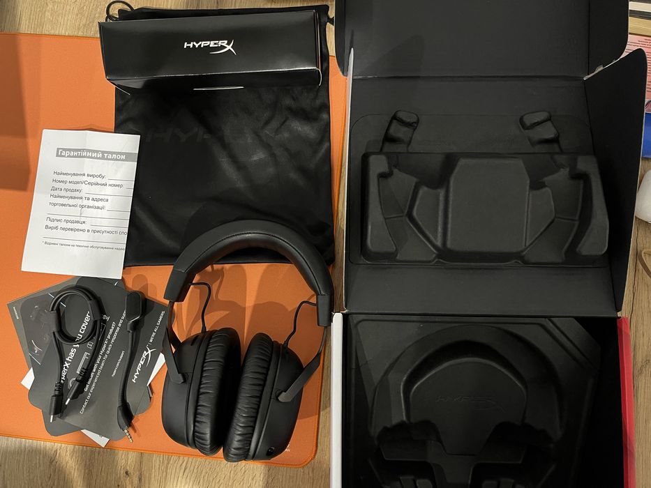 Навушники hyperx cloud III (3) wireless