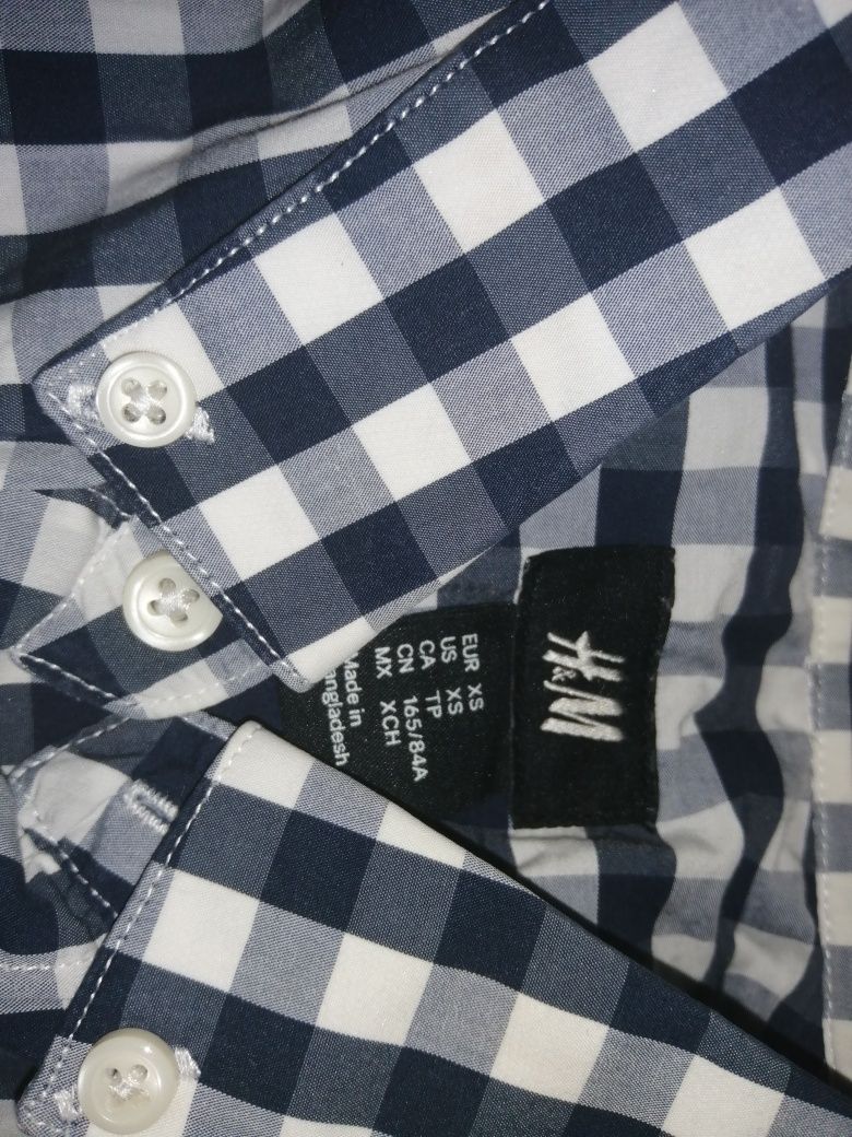 Koszula H&M w kratkę Xs