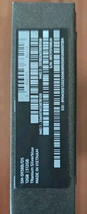 Samsung Galaxy S25 Ultra novo e selado