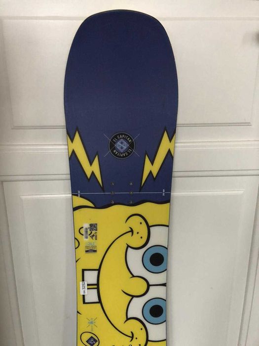 Piękna deska snowboardowa dla dziecka Salomon Spongebob 110 cm
