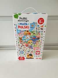 Puzzle Mapa Polski CzuCzu