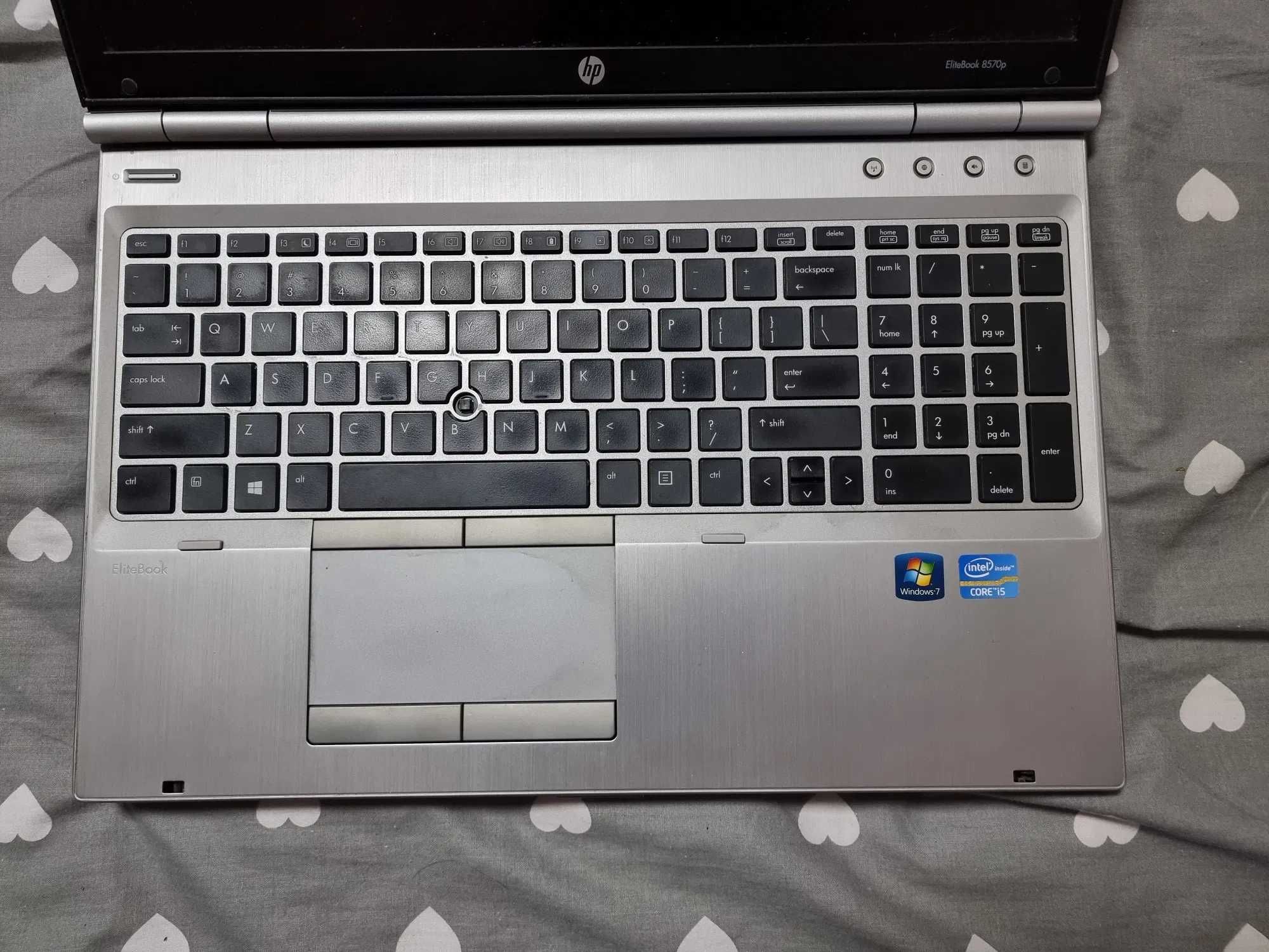 Hp Elitebook 8570p 15.6 HD+ Intel Core i5-3210M 4GB HDD 500GB