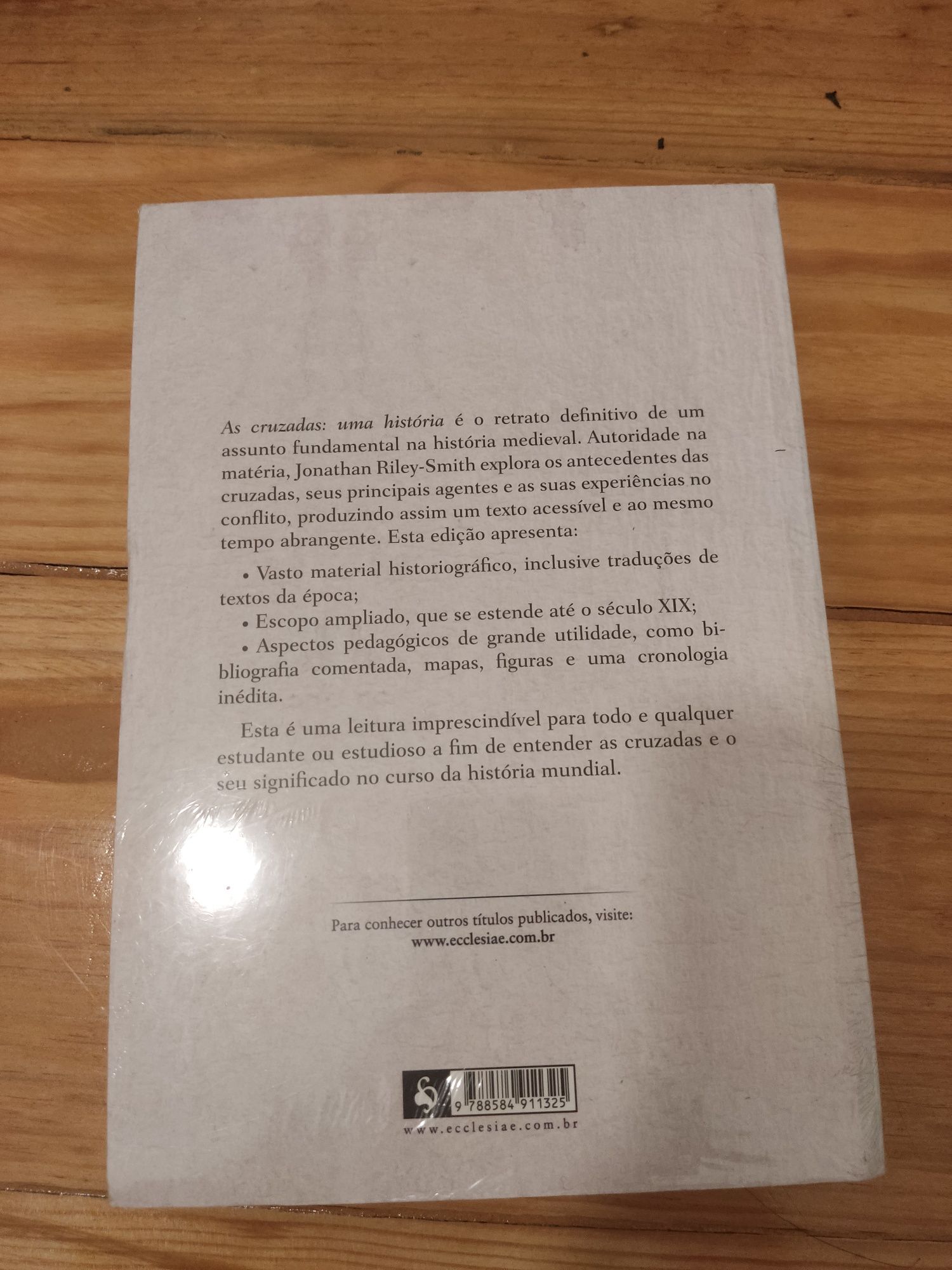 Livro "As Cruzadas: Uma História", de Jonathan Riley-Smith