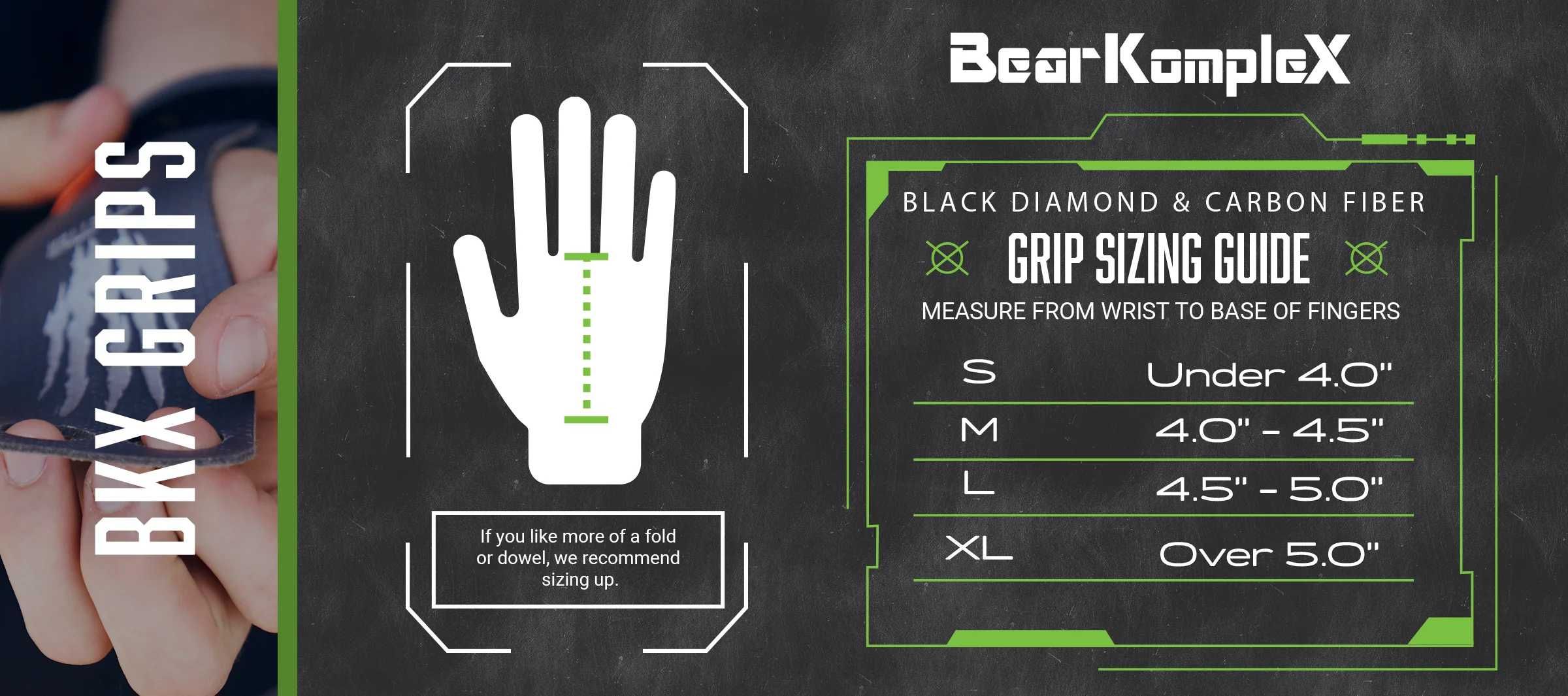 Estafas Crossfit Bear Komplex Carbon 3 - L
