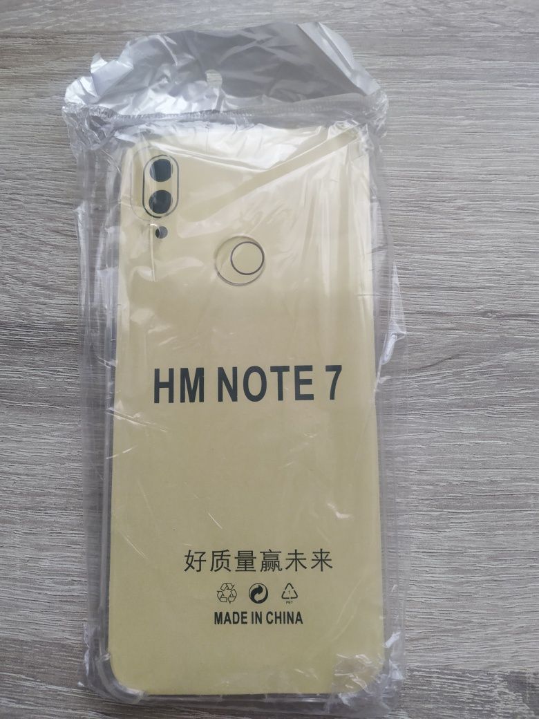 Чехол силиконовый redmi note 7