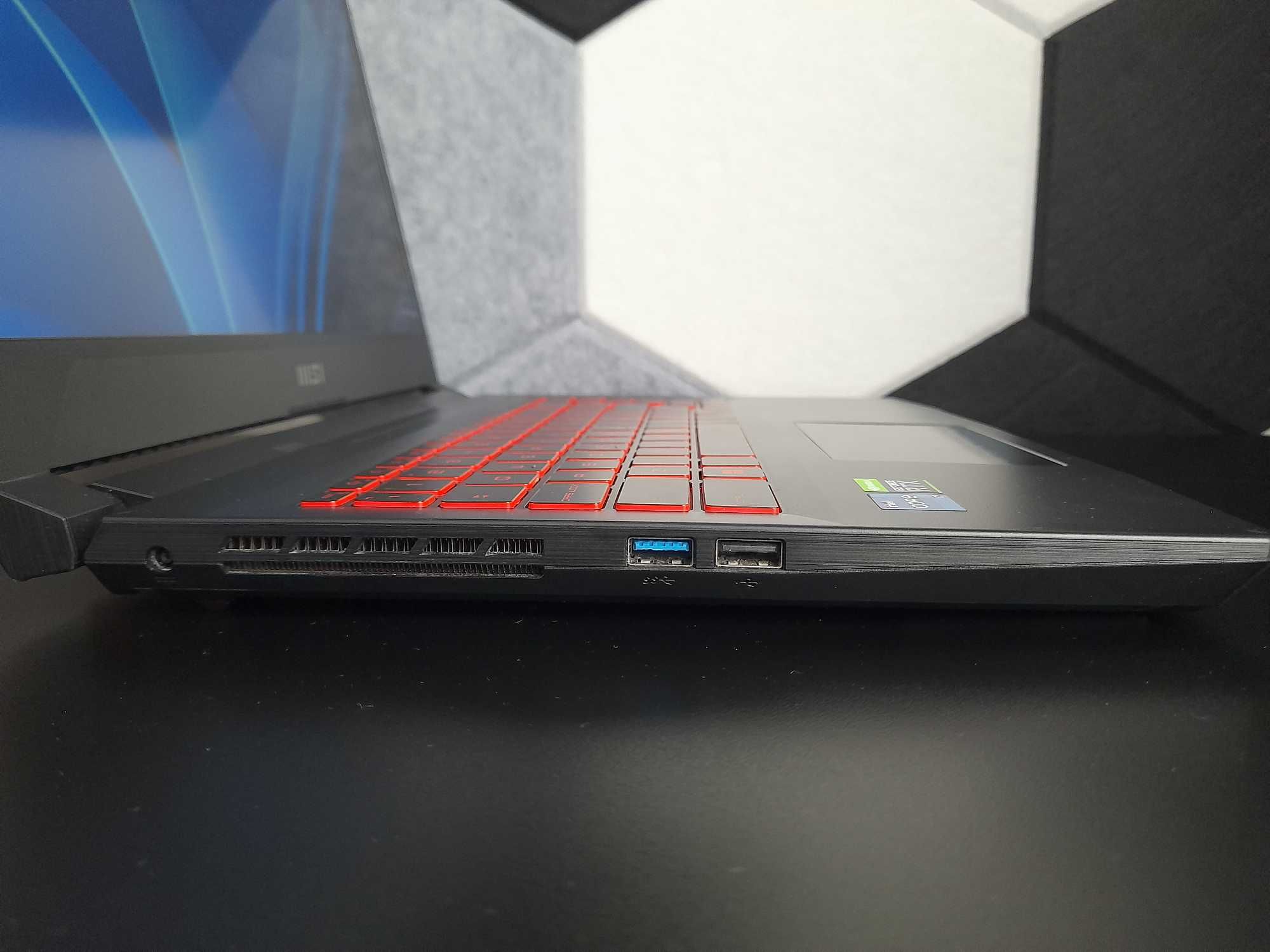 Ноутбук MSI Katana GF66 RTX3070 8gb Intel i7-11800H 16gb RAM 500GB SSD