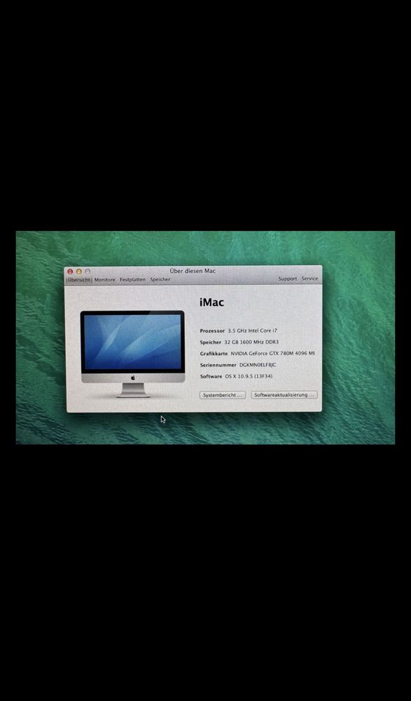 Apple iMac 27’ Inter i7 3,5 GHz, 32 DDR3, NViDIA GeForce 4GB,Dysk 1 TB