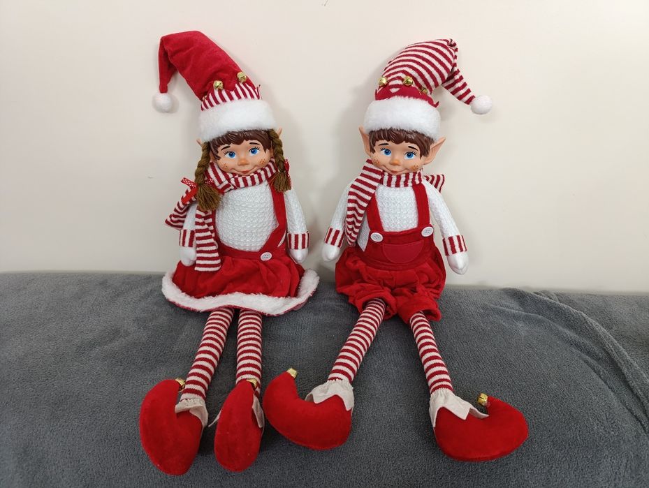Elfos de natal com 74cm