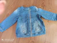 Kurteczka ramoneska jeans TAO r. 86