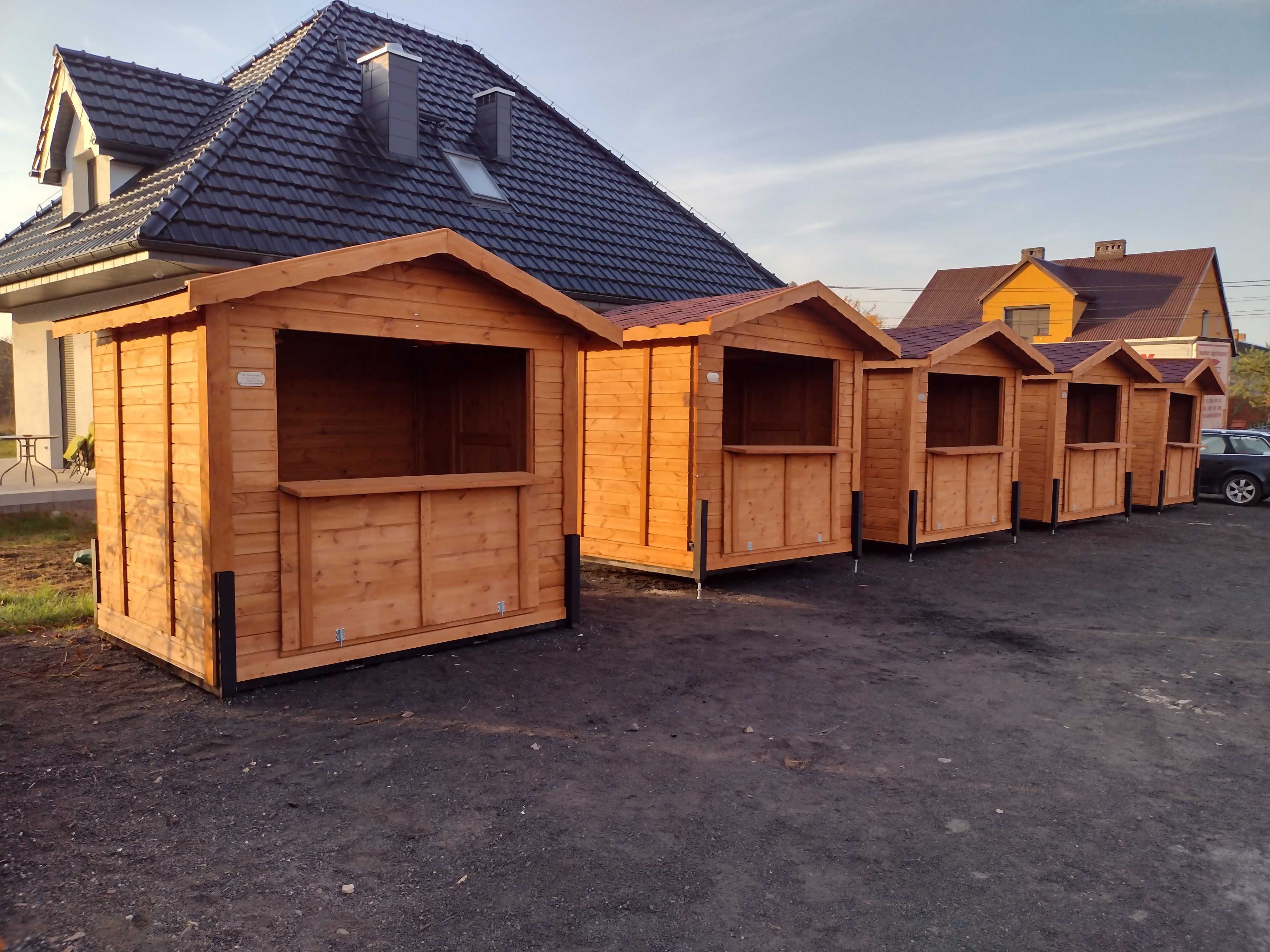 domek handlowy kiosk stragan stalowa rama