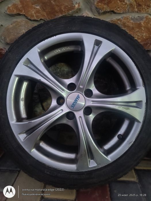 Колеса ДІСКИ (Тітани) 16 golf 4 skoda octavia5 100 16 ET 38 7J