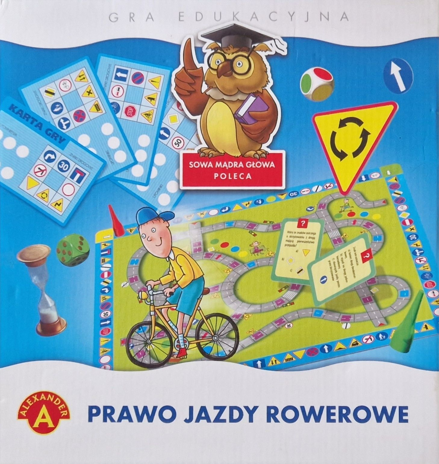 Gra edukacyjna prawo jazdy rowerowe przepisy ruchu drogowego