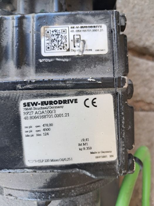 Okazja servomotor siemens z przekladnia