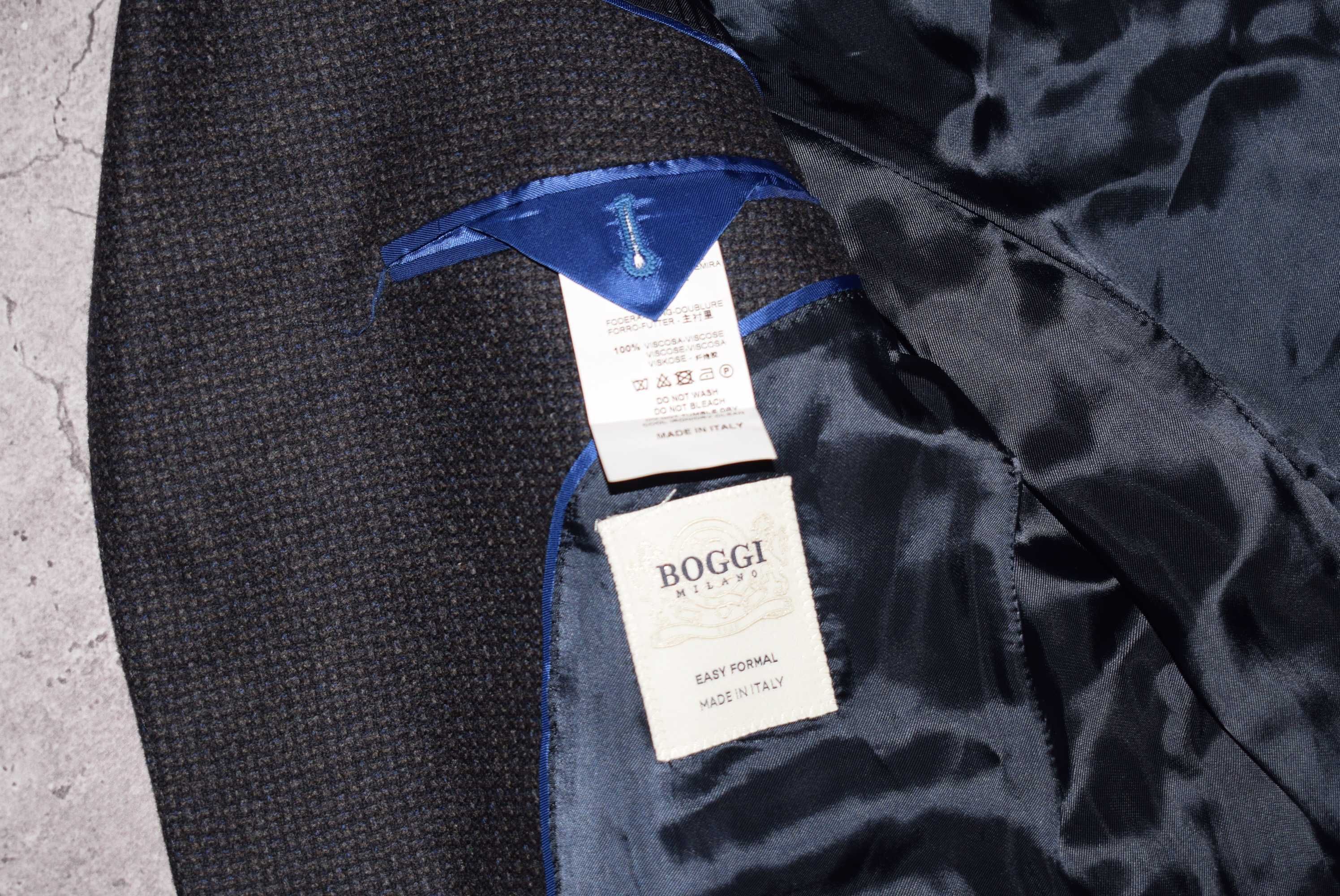 Boggi Milano Wool Cashmere Blazer (Мужской Премиальный Пиджак Блейзер