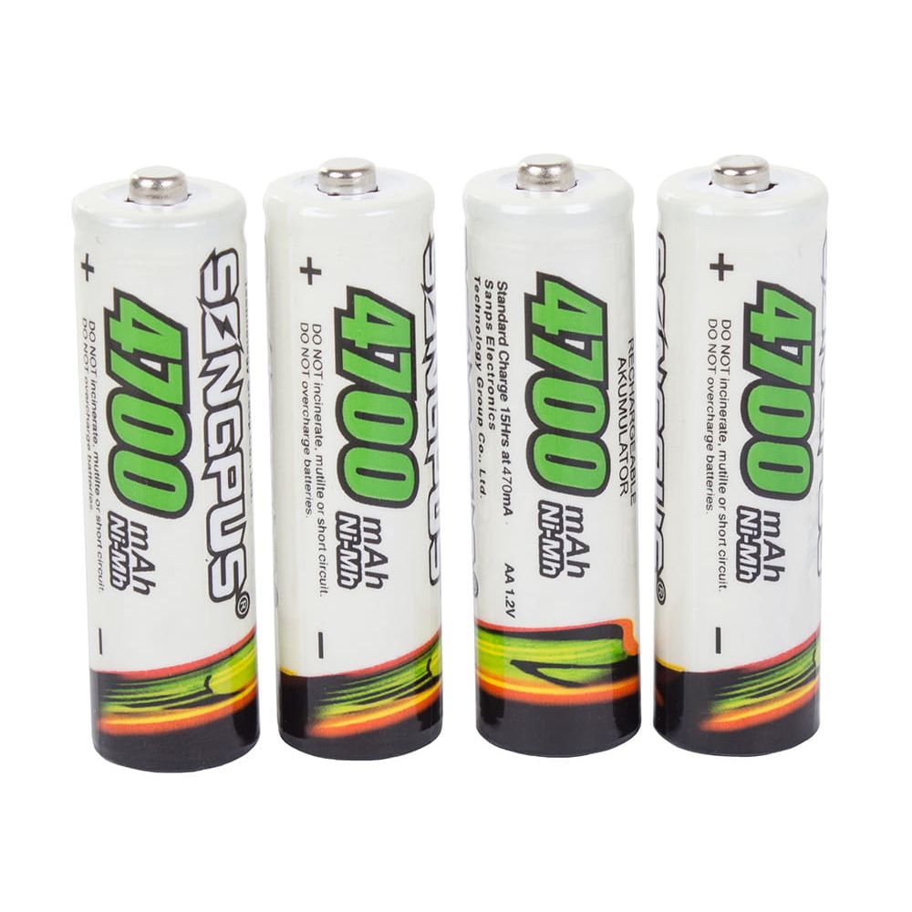Ładowarka Akumulatorowa Baterii +4 Akumulatorki AA do akumulatorów AAA