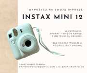 INSTAX 12 mini wypożyczenie/wynajem wesele urodziny event impreza