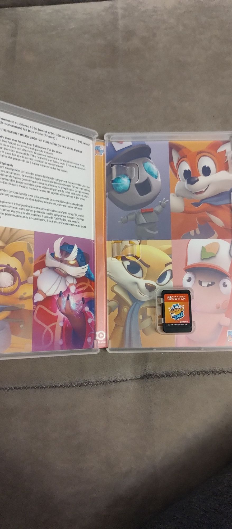 New Super Luckys Tale na Nintendo Switch