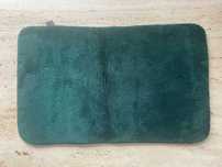 Pluszowy dywanik łazienkowy zielony 50x80 cm