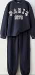 Dres granatowy zara 152