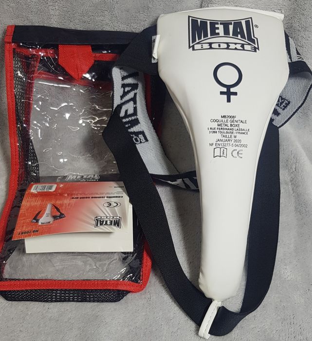 Ochraniacz na krocze damski metal boxe