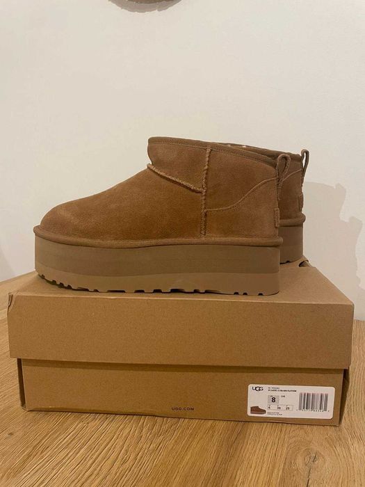 Nowe, oryginalne buty UGG Classic Ultra Mini Platform Boot