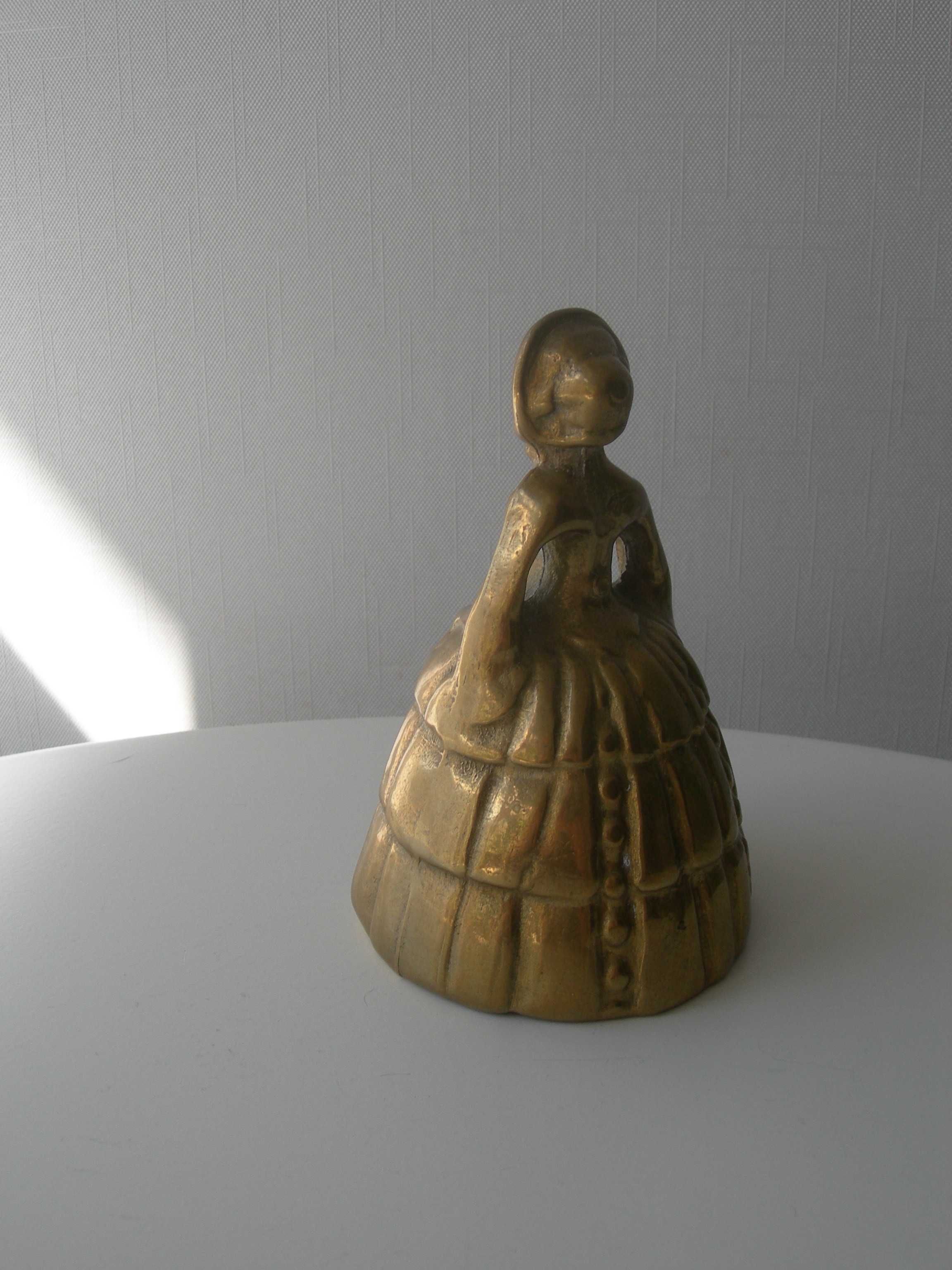 Колокольчик, колокол, Леди Белл, бронза,12 см, редкое лицо