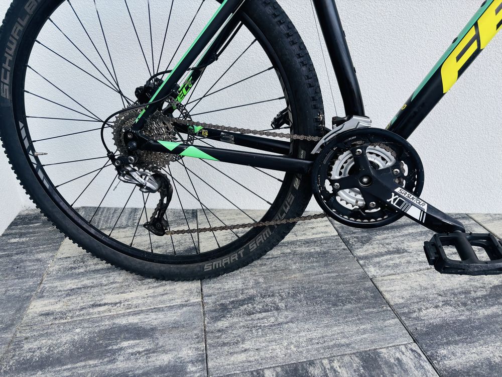 Felt Nine 70 29er, Alivio, hydraulika